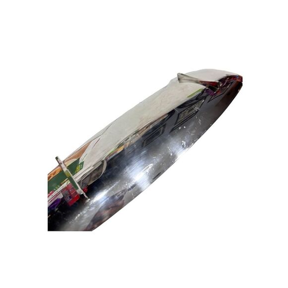 F.B. Rogers Silver Co. Genuine Silver Raised Jewelry Dish Nut Bowl Rounded Edges - Picture 6 of 12